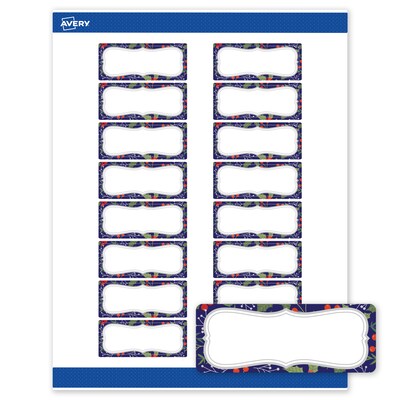 Avery Rectangle Multipurpose Labels, 1 x 2-5/8, White, 160/Pack (19479370624)
