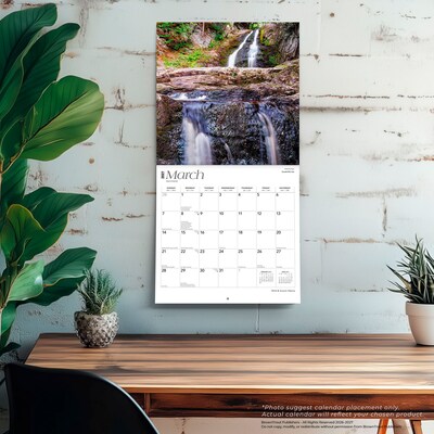 2027 BrownTrout Maine Wild & Scenic 12" x 12" Monthly Wall Calendar (9798330710652)