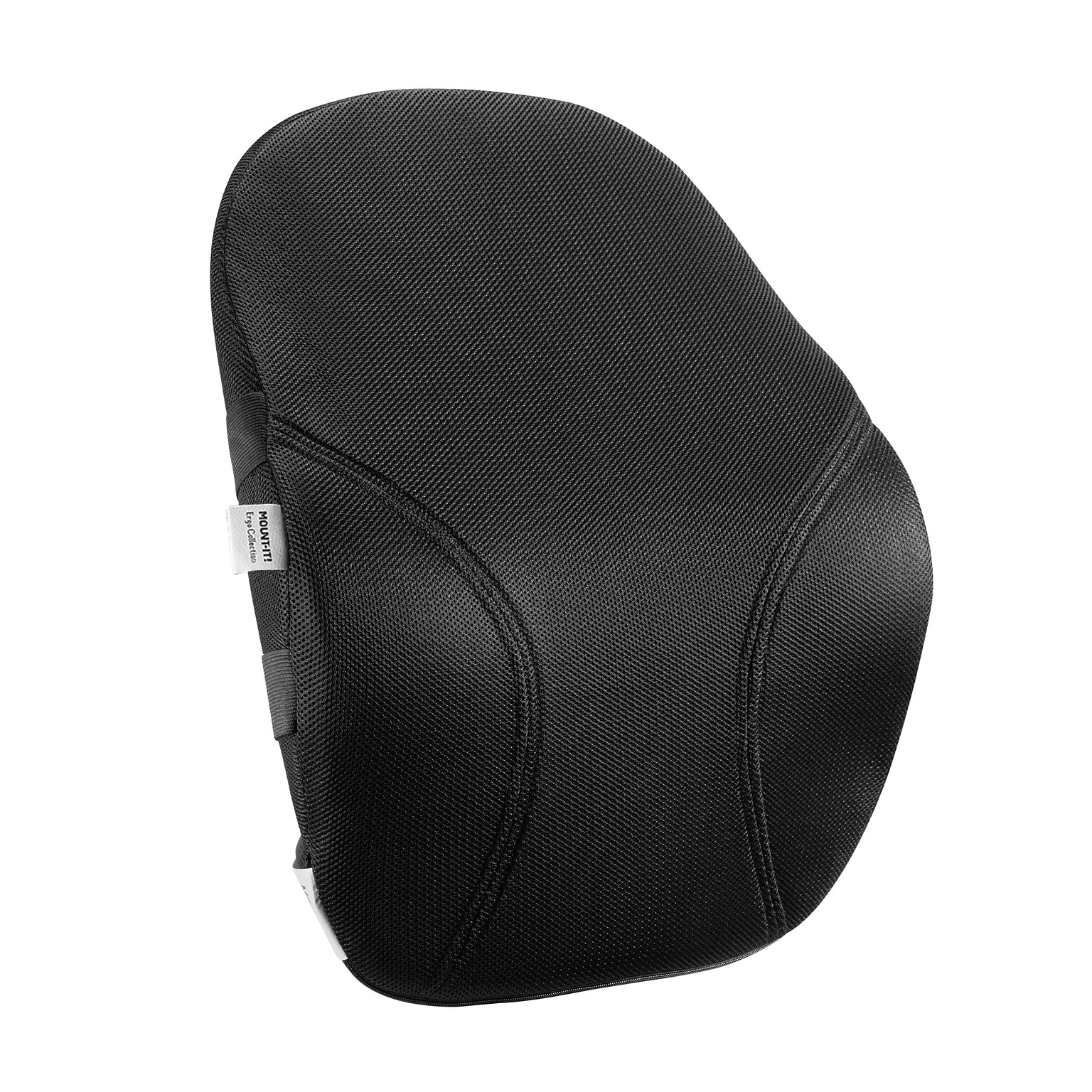 Mount-It! Ergo Collection Memory Foam Lumbar Support, Black (MI-1107)