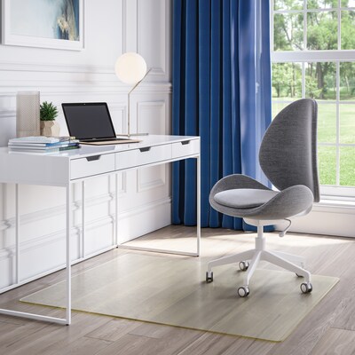 Deflect-O OceanMat Hard Floor Chair Mat, 36 x 48, Clear Plastic (CM2G142OCB)