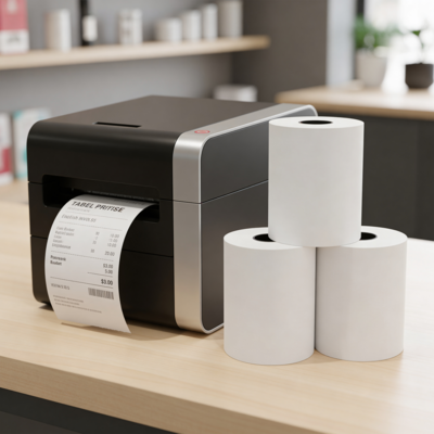 Staples BPA Free Cash Register/POS Rolls, 3 1/8 x 220, 50/Carton (20972)