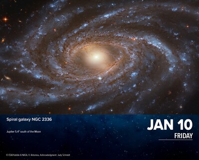 2025 Willow Creek Astronomy 6.2" x 5.4" Daily Desk Calendar (40591)