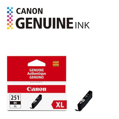 Canon 251XL Black High Yield Ink Cartridge   (6448B001)