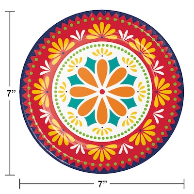 Creative Converting Fiesta Pottery Party Supplies Kit, 49/Piece (DTC7746E2A)