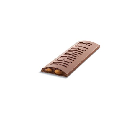 HERSHEY'S King Size Milk Chocolate with Whole Almonds Candy Bars, 2.6 oz., 18/Box (HEC22100)