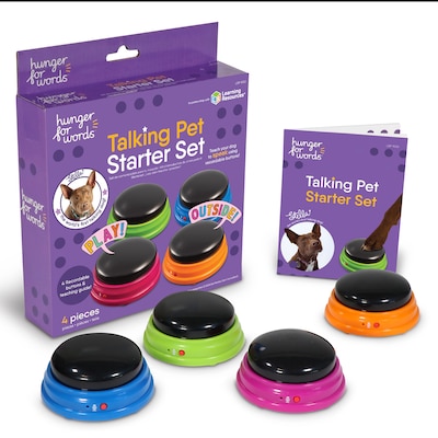 Hunger For Words Talking Pet Starter Set, Multicolored, 6 Pieces (LSP9351)