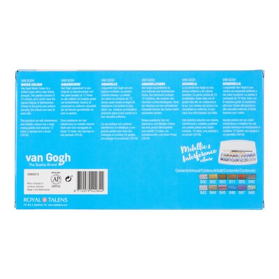Van Gogh Watercolor Paint, Assorted Colors, 10mL (VNG20800212)