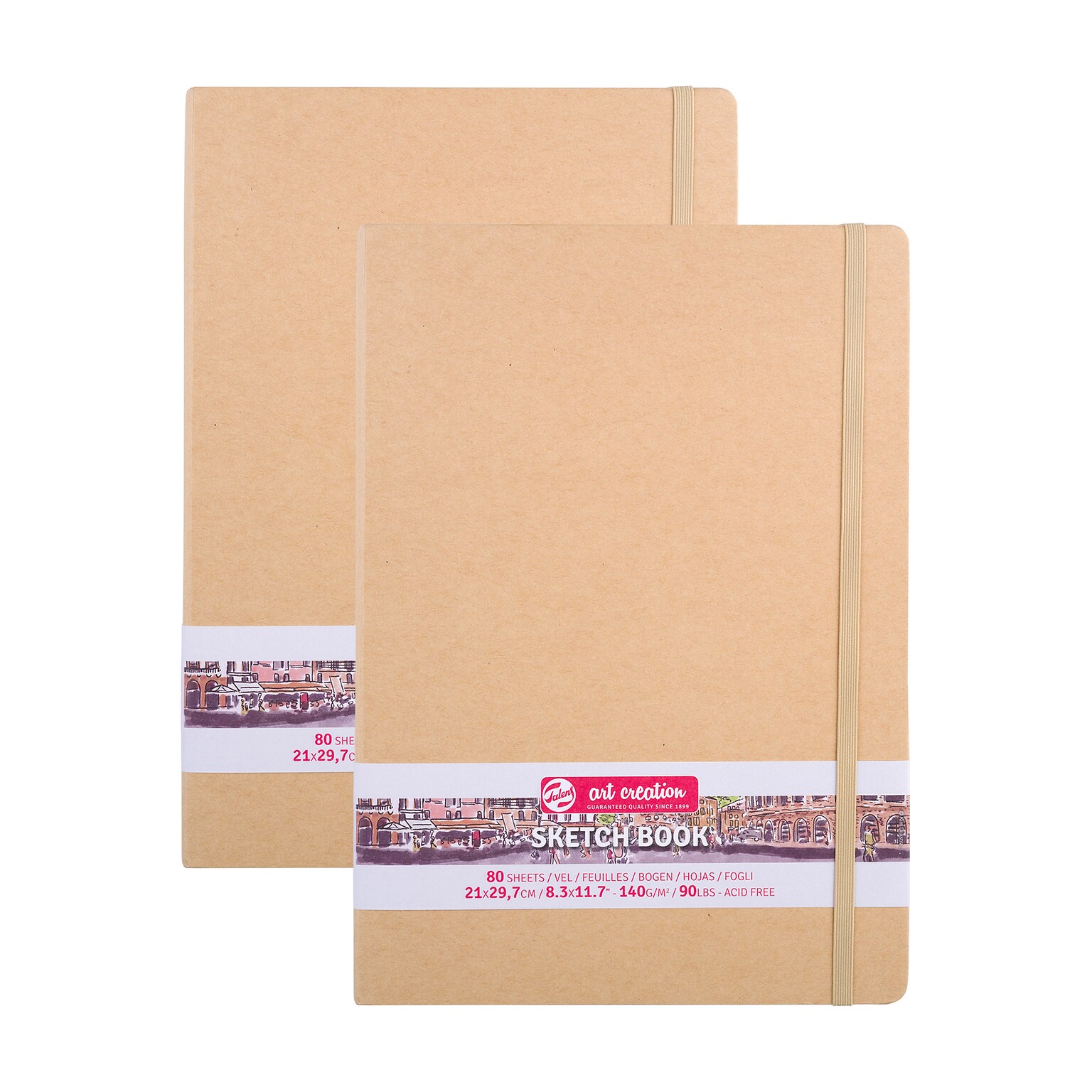 Talens Art Creation 8.3 x 11.7 Sketch Book, 80 Sheets/Book, 2/Bundle (TLN9314433M-2)