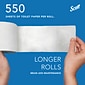 Scott Professional Toilet Paper, 2-Ply, White, 550 Sheets/Roll, 40 Rolls/Carton (48040)