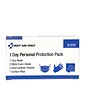 First Aid Only 1-Day Personal Protection Kit, One Size, 6 Pieces/Kit (91228)