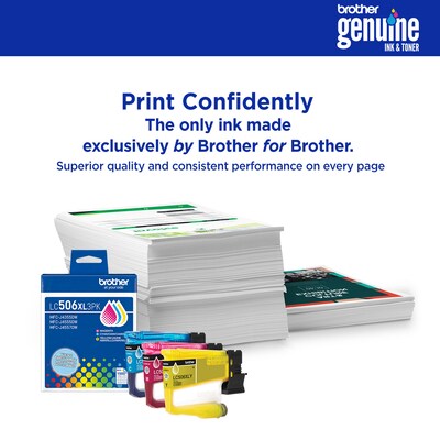 Brother LC506 Cyan Standard Yield Ink Cartridge (LC506CS)