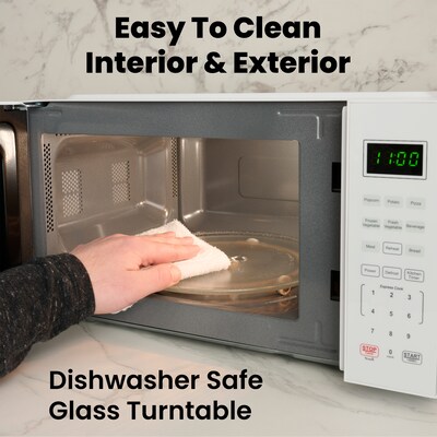 Farberware 0.7 cu. ft. Countertop Microwave, White (FMO07WEIWH)