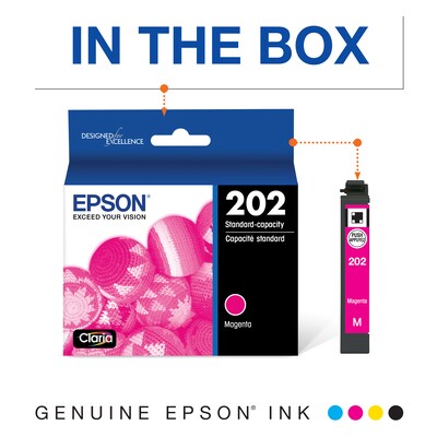 Epson T202 Magenta Standard Yield Ink Cartridge (T202320-S)