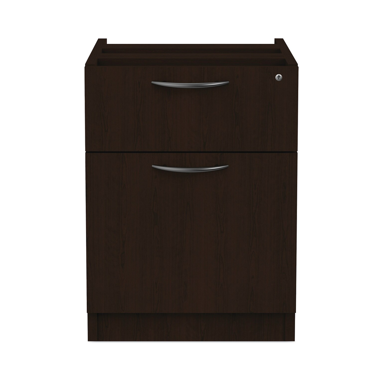 Alera Valencia Series 3/4 Box/file Pedestal, 15 5/8w X 20 1/2d X 19 1/4h, Espresso