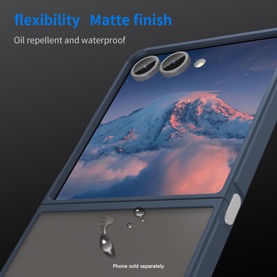 SaharaCase Venture Series Slim Case for Galaxy Z Flip7, Night Sky Blue (CP00857)