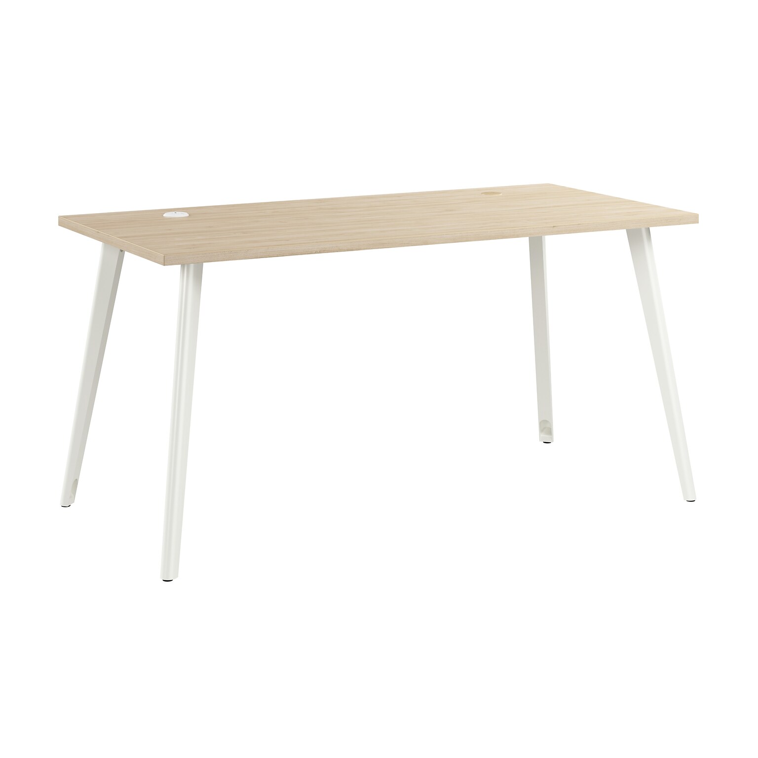 Bush Business Furniture Vista 60W Computer Desk, Natural Elm (VSD160NE)