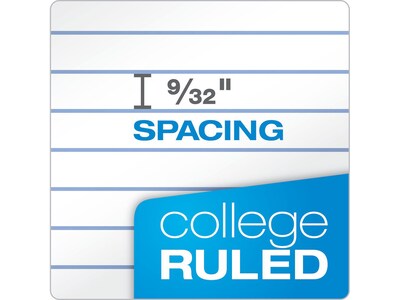 Oxford 3-Subject Notebooks, 8.5" x 11", College Ruled, 150 Sheets, Assorted Colors (10586)