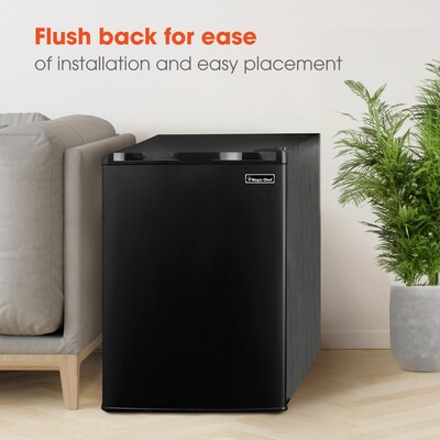 Magic Chef Adjustable Temperature Control Refrigerators, 2.6 Cu. Ft., Black (HMAR265BE)