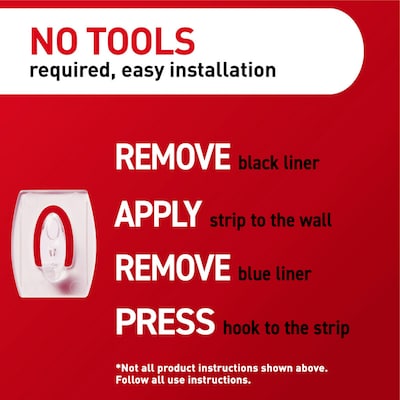 Command Damage Free Mini Hook, 0.5 lb, Clear, 18/Pack (17006CLR-18ES)