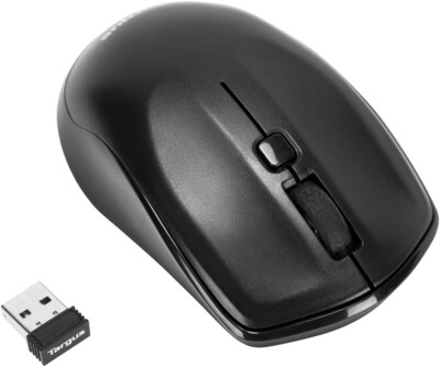 Targus KM610 Wireless Ergonomic Gaming Keyboard and Optical Mouse Combo, Black (AKM610BT)