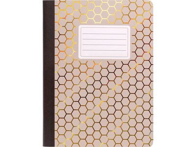 Pukka Pad Haze Composition Notebooks, 7.5" x 8.75", College-Ruled, 70 Sheets, Assorted Colors, 3/Pack (9976(AST)-HZE)