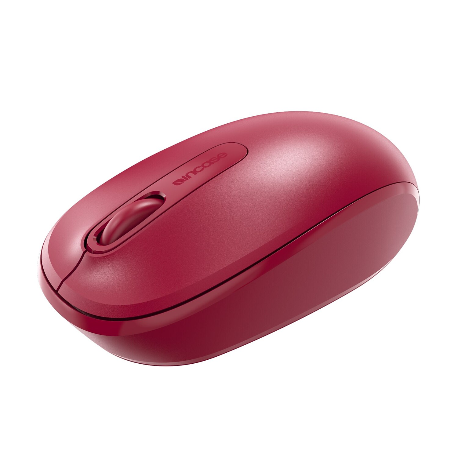 Incase Designed by Microsoft Wireless Mobile 1850 Ambidextrous Optical USB Mouse, Flame Red (U7Z-00031)