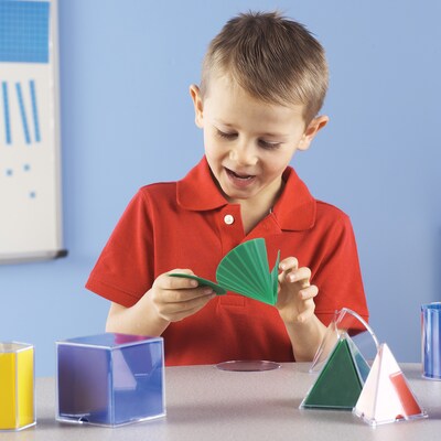 Learning Resources Folding Geometric Shapes Combo Set, Pack of 32 (LER0912)