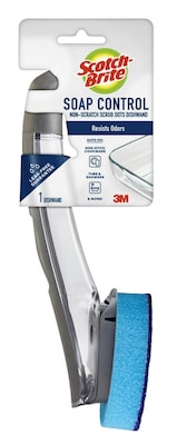 Scotch-Brite Soap Control Non-Scratch Dishwand, Blue (451A-4)