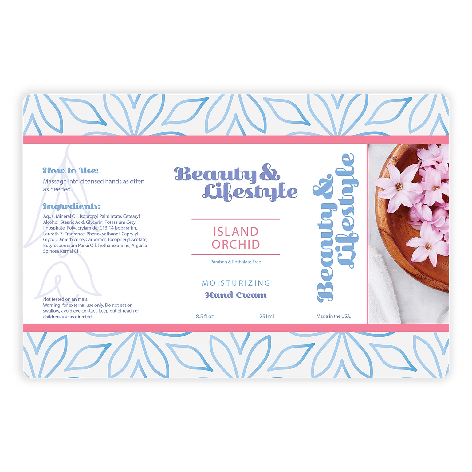 Custom Print Label, 4 x 6 Rectangle, 1-Sided Full Color, 250 Labels/Roll