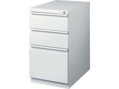 Quill Brand® 3-Drawer Vertical File Cabinet, Locking, Gray, 22.88D (25172D)