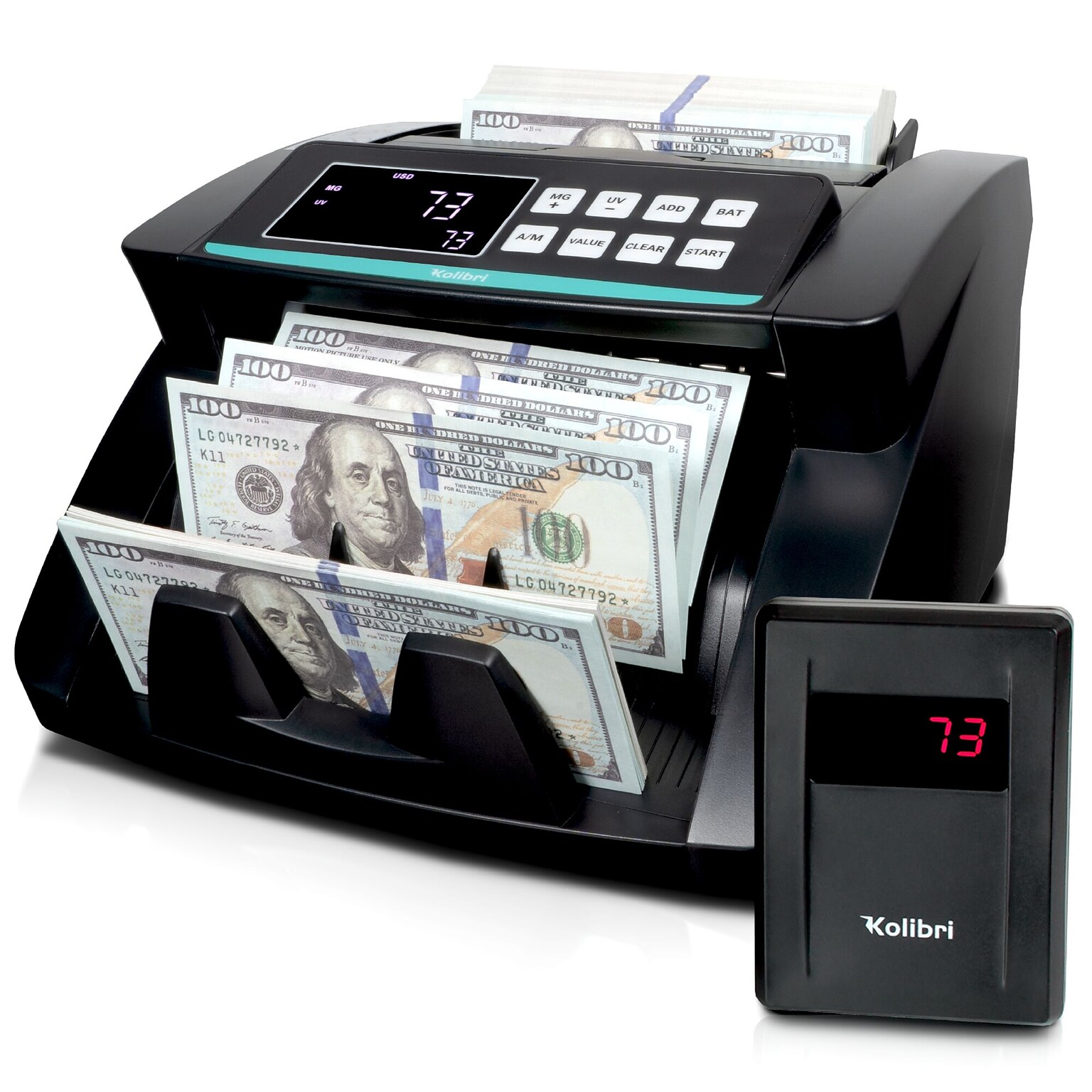 Kolibri Bill Counter, Black (B-KOLIBRI)