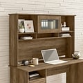 Bush Furniture Cabot 60W Desktop Hutch, Reclaimed Pine (WC31531)