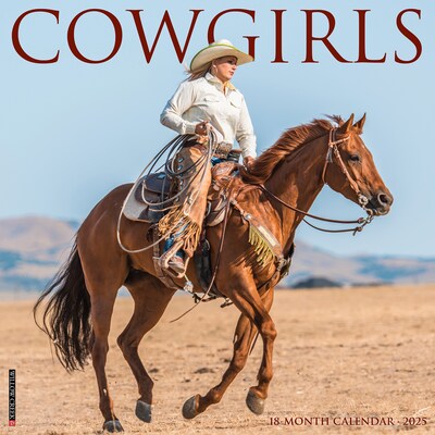 2025 Willow Creek Cowgirls 12 x 12 Monthly Wall Calendar (42618)