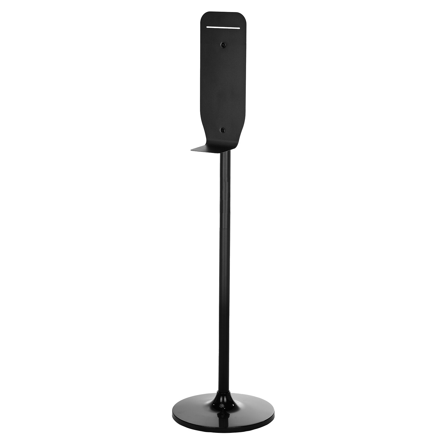 Alpine Industries Universal Floor Stand Hand Soap and Sanitizer Dispenser, Black (430-STAND-BLK)