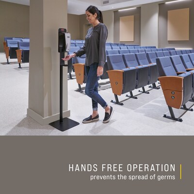 Rubbermaid AutoFoam Automatic Wall Mounted Hand Soap Dispenser, Gray/Silver (FG750411)