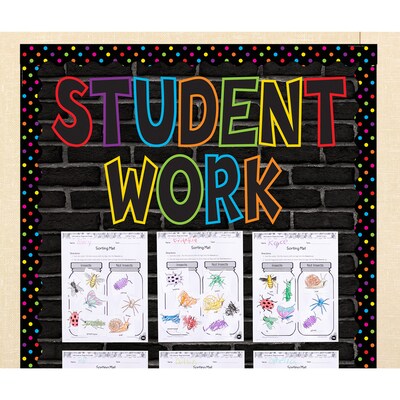 Teacher Created Resources 7" Fun Font Letters, Electric Bright, 120/Pack (TCR77282)