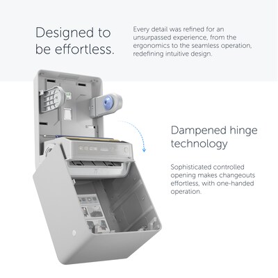 Kimberly-Clark Professional ICON Automatic Hardwound Paper Towel Dispenser, Silver Mosaic (53691)