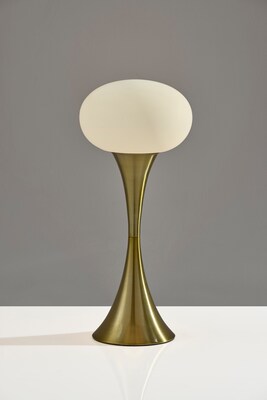 Adesso Otis Incandescent Table Lamp, Antique Brass (2603-21)