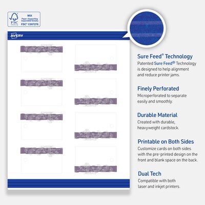 Avery 3" Blank Price & Merchandise Tags, White, 80/Carton (S00-F4W-PRMWT10)
