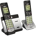 VTech CD5119-2/C86719 2-Handset Cordless Telephone, Silver/Black (CS5119-2)