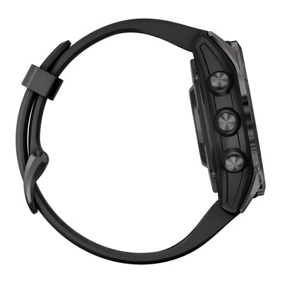 Garmin fenix 7S Pro Smart Watch, 42 mm, Carbon Gray & Black (GRM0277610)