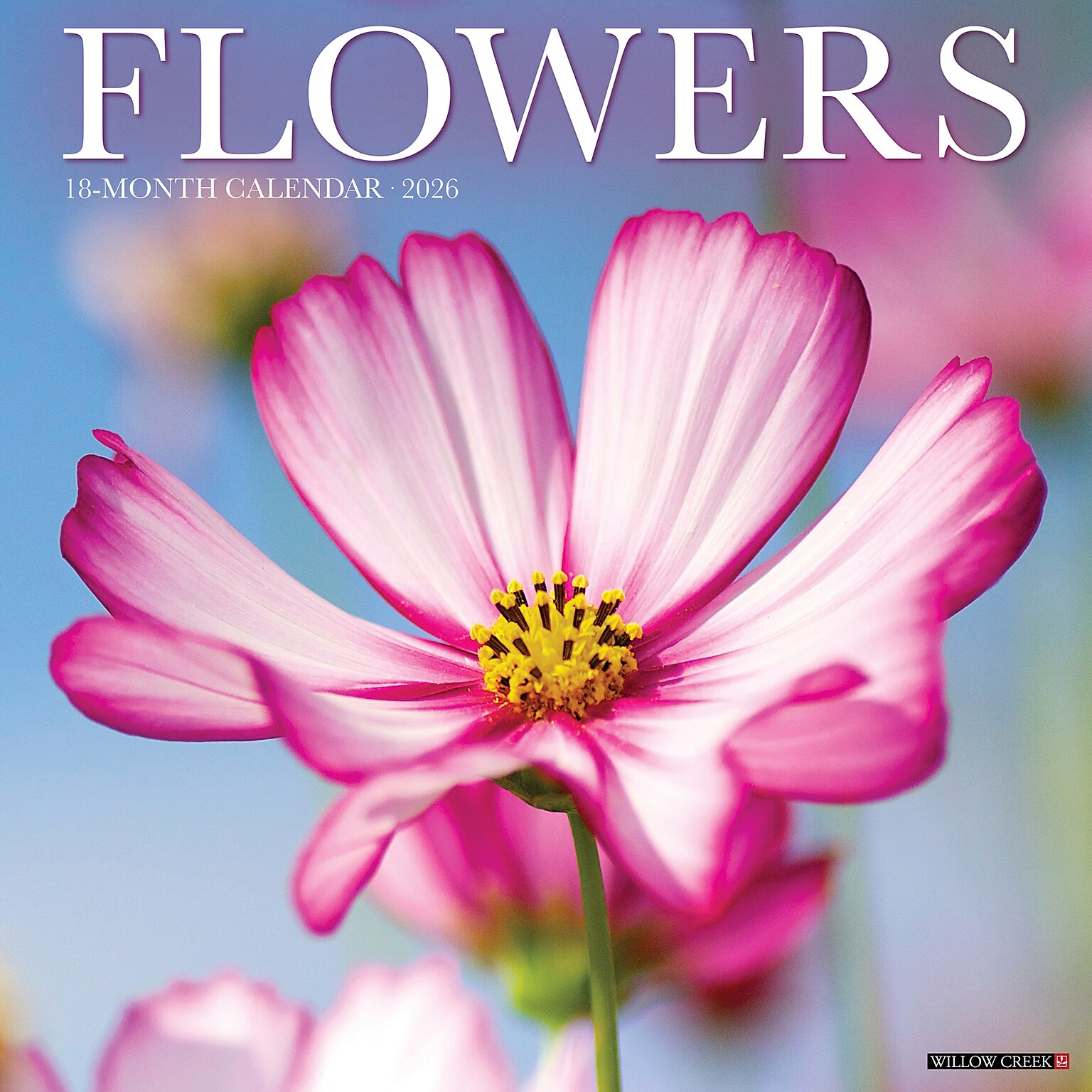 2026 Willow Creek Flowers 12 x 12 Monthly Wall Calendar (51139X)