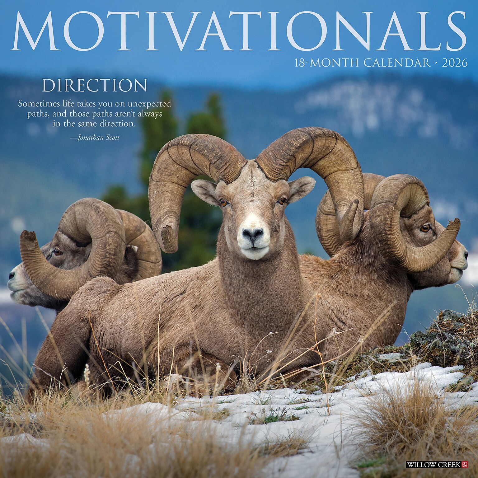 2026 Willow Creek Motivationals 12 x 12 Monthly Wall Calendar (52037X)
