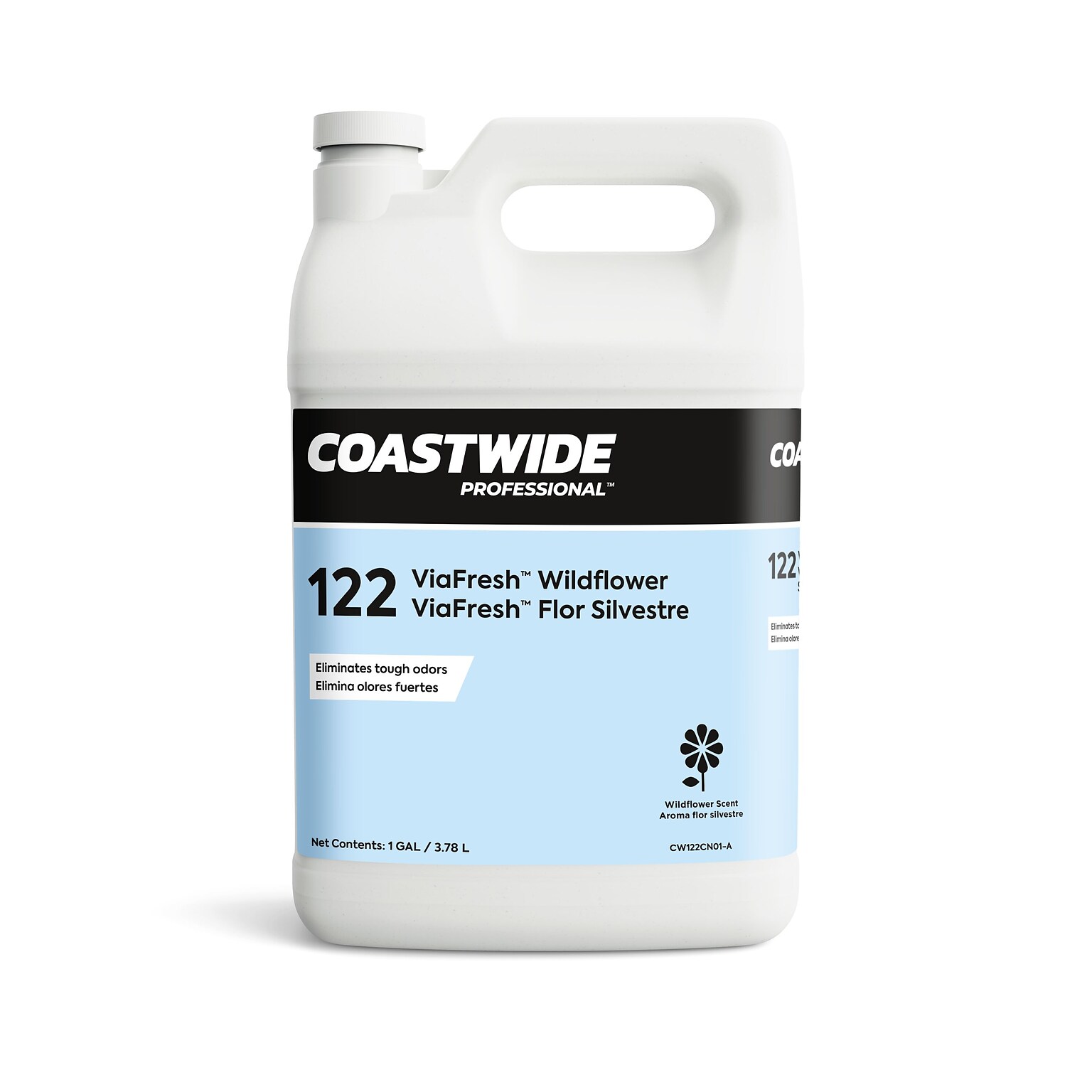 Coastwide Professional™ Air Freshener ViaFresh Wildflower Concentrate, 3.78L, 4/Carton (CW737001-A)