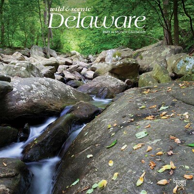 2023 BrownTrout Delaware Wild & Scenic 12 x 12 Monthly Wall Calendar (9781975451592)