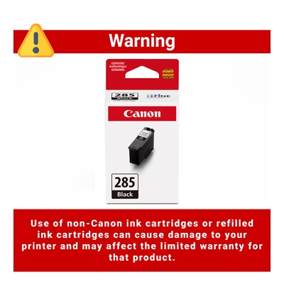 Canon PG-285 Black Standard Yield Ink Cartridge (6197C001)