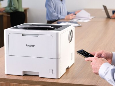 Brother Business Monochrome Laser Printer, Large Paper Capacity, Wireless Networking (HL-L6210DW)