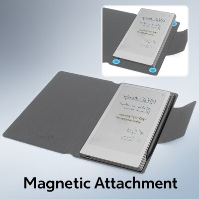 SaharaCase reMarkable Paper Pro Move 7.3" Case, Slim Woven Folio, Auto Wake/Sleep, Venture Series, Black