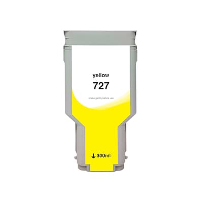 Clover Imaging Group Compatible Yellow High Yield Wide Format Inkjet Cartridge Replacement for HP 72