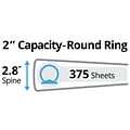 Avery Heavy Duty 2 3-Ring Non-View Binders, Black (AVE06401)